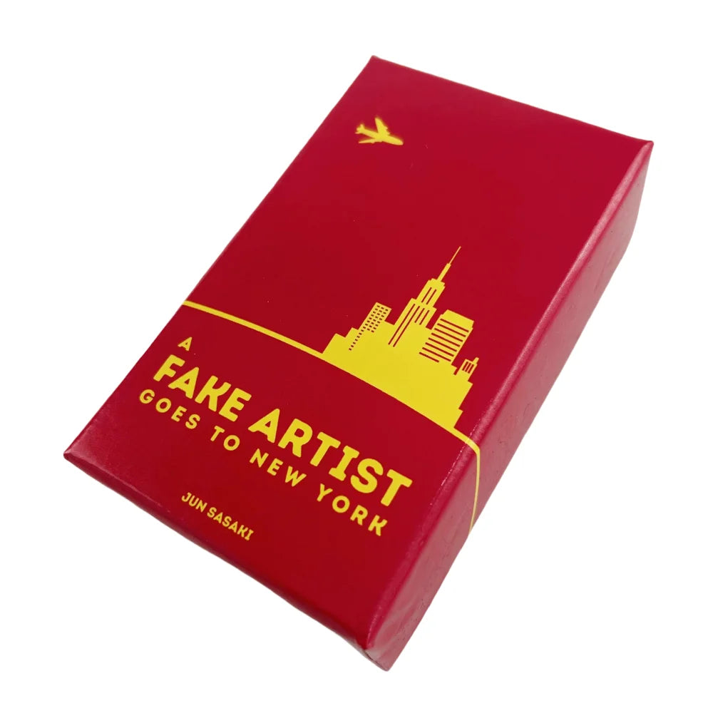 A Fake Artist Goes to New York Party Game for Family and Friends Drawing and Bluffing Card Board Game Deck Wholesale