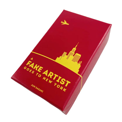 A Fake Artist Goes to New York Party Game for Family and Friends Drawing and Bluffing Card Board Game Deck Wholesale
