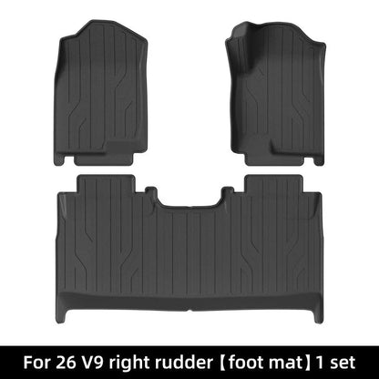 Use for FOTON TUNLAND V7 V9 custom car AllWeather Floor Mat Fit For TUNLAND V7 V9 custom waterproof mat TUNLAND V7 V9 mat RHD
