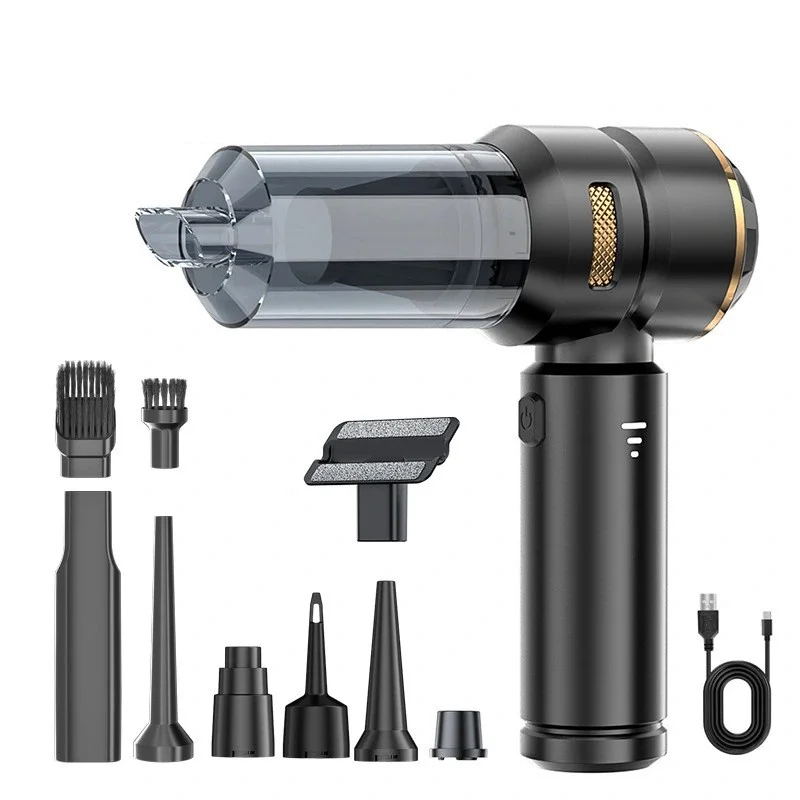 TINSOL 390000Pa Portable Wireless Vacuum Cleaner  Powerful Suction Handheld Vacuum Cleaner  Suitable for Home & Car Use Cleaner