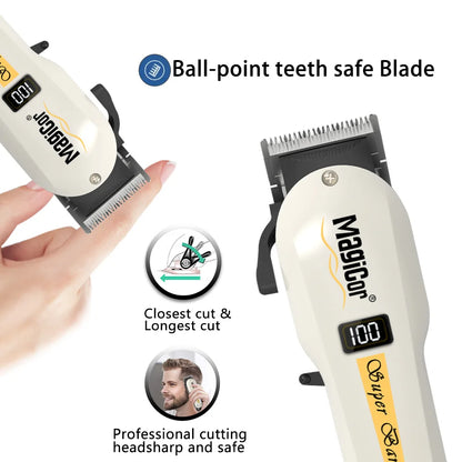 Cordless Barber Hair Trimmer USB Charging Men Hair Clipper Perfect Gift for Dad Husband Boyfriend | Father's Day & Birthday