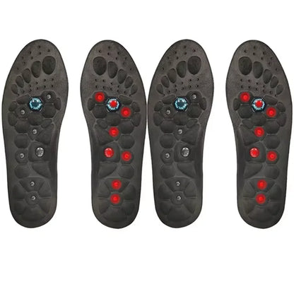 1 Pair Magnetic Therapy Foot Acupressure Insole Arch Support Health Massage Shoes Soles Reflexology Anti-fatigue Comfort Inserts