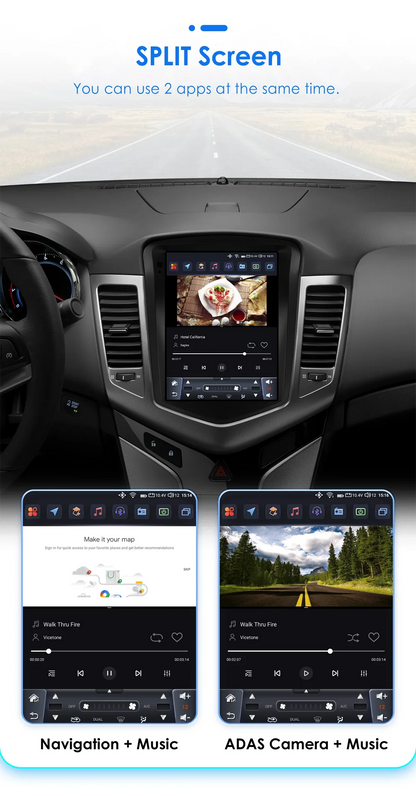 14.5” Android15 For Infiniti G4 G25 G35 G37 2006-2013 Tesla Style GPS Navigation Car Multimedia Video Player Carplay Auto BT 4G