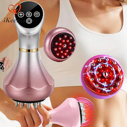 Body Massager Electric Meridian Brush 9 Level Shaping Reduce Stretch Marks Cellulit Relax Muscle Massage Tool Home Use for Women