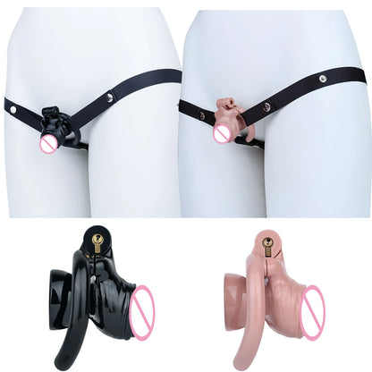 FRKO Lightweight Mens Chastity Strap Cage 4 Size Lockcock Rings Negative Chastity Insert BDSM Adult Games CBT Sex Toys 정조대 18+