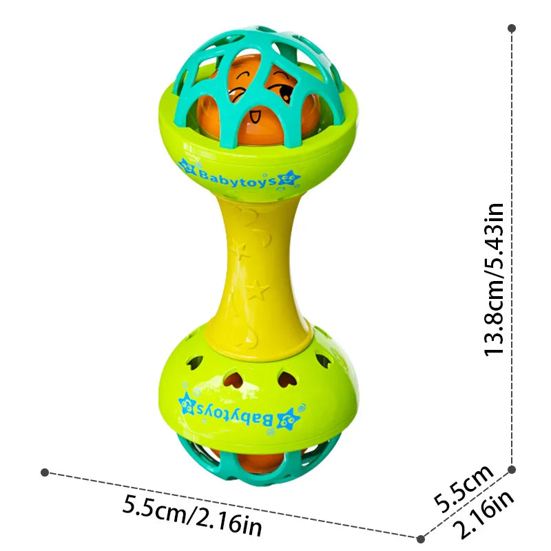 New Baby Rattles 0 12 Months Ringing Toy, Available in Multiple Colors, Bright and Eye-catching, Loved By Babies, Christmas Gift