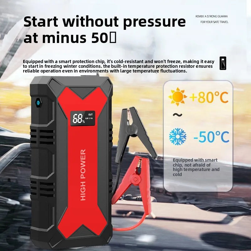 CEYYOR 12V 3IN1 Booster Jump Starter for Petrol Diesel Car.Portable Jump Starter Car Battery with LED Light and USB Port,점프스타터