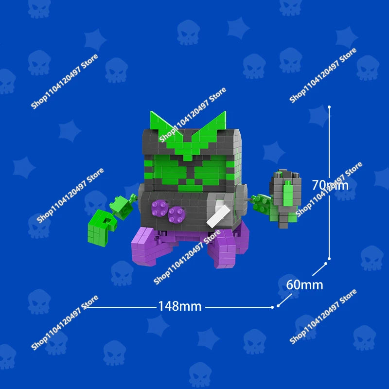 Wilderness Game Brawl Stars Kaze Kenjii Toy Figures Children's Toys Kwazii Peso Penguin Anime Action Figure Children's Toy
