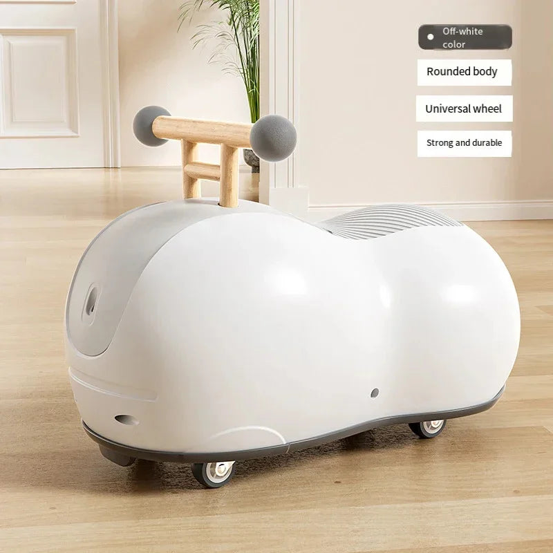 Peanut Children Twist Car Toys Little Baby Walker Sensory Exercise Training Sensory Exercise Training Roller Skating Car Toys