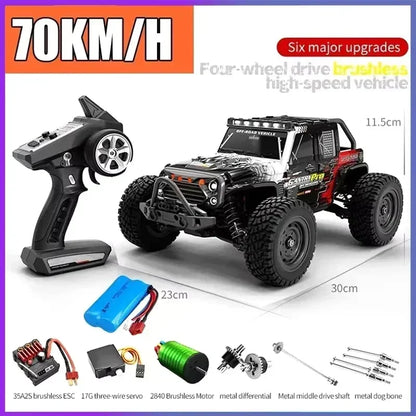 SCY 16101PRO, 16102PRO, 16103PRO 4WD 1:16RC Brushless High-speed Remote Control Car, 70 Kilometers Per Hour, Toy Racing Car Gift