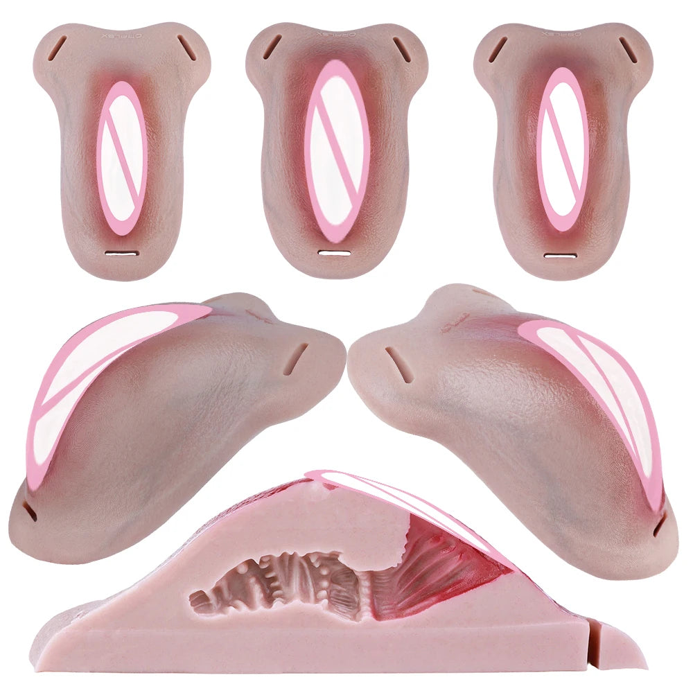 ANOSX Silicone Chastity Cage Wearable Insertable Clitoral Pants Realistic Penis Sleeve Penis Cage Femboy Sex Toys For Men Couple