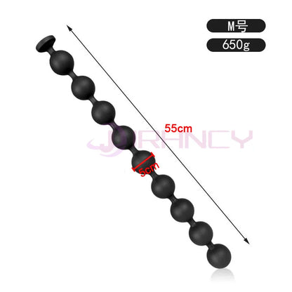 Huge Anal Plug 9cm Anal Beads 100% Liquid Silicone Soft Anal Balls Big Buttplug Prostate Massager Adult Sex Toys For Men