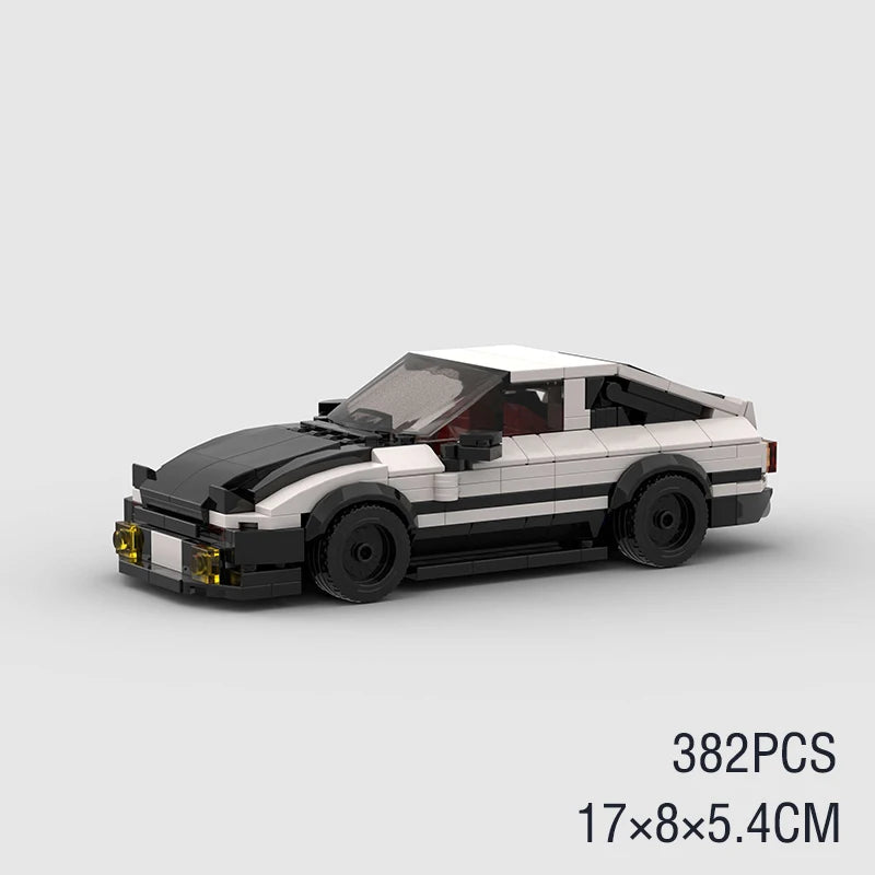 MOC Speed Car Miata MX-5 NA M3 Super Race Sport Vehicle Model Building Block Technical Racing Brick Toy Christmas Gift City