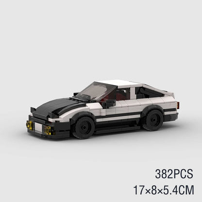MOC Speed Car Miata MX-5 NA M3 Super Race Sport Vehicle Model Building Block Technical Racing Brick Toy Christmas Gift City