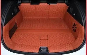Car Boot Mat Rear Trunk Liner Cargo Leather FloorCarpet Tray Protector AccessoriesMats For BYD Sealion 7 SeaLion 07 EV 2025 2024