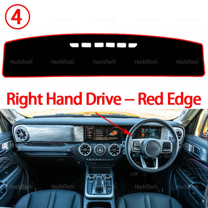 Car Dashboard Cover Avoid Light Pad Sun Shade Anti-UV Carpets Non-Slip Mat for GWM TANK 300 2022 2023 2024 Interior Accessories