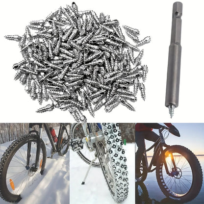 4*12/4*9mm non-slip skid nails Non-slip wheel tires 100PCs for cars motorcycles bicycles cars winter emergency