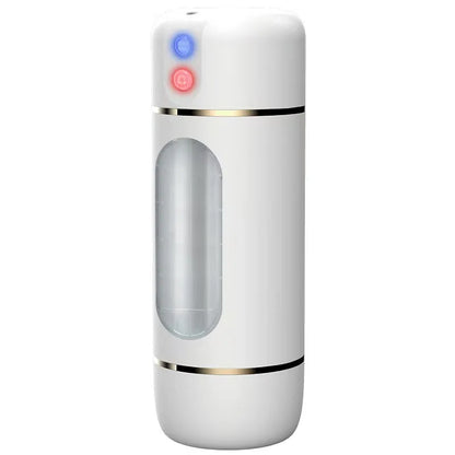 New Automatic Male Realistic Double Penetration Channel Vibration Deep Throat Vagina Heating Voice Pocket Cat Adult Sex Toy