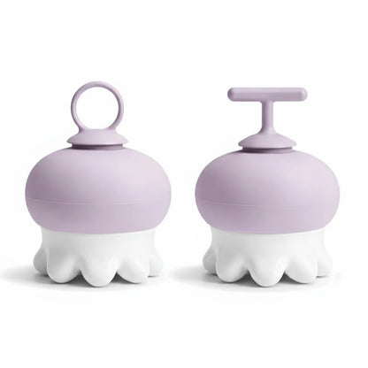 Ceramic Body Massage Tool with 60°C Hot Water Use, Heat Insulated Manual Massager for Neck Shoulder Back