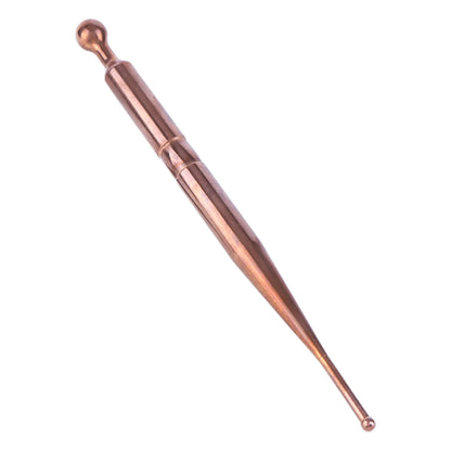 Pure Copper Massage Wand Lightweight Trigger Point Massage Acupressure Pen Handmade for Muscle Relief and Improved Circulation