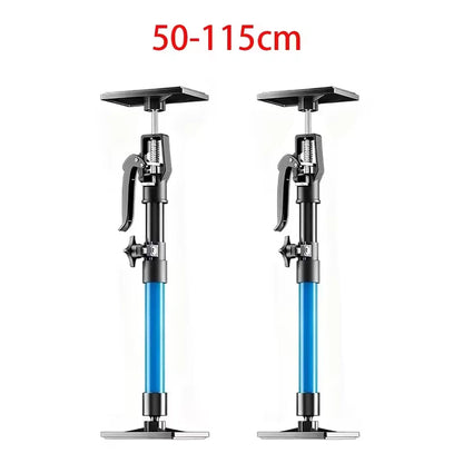 New 2Pcs Labor-Saving Telescopic Steel Support Rod Cabinet Jack Drywall Construction Tool Extensible Non-slip Hand Lifting Jack