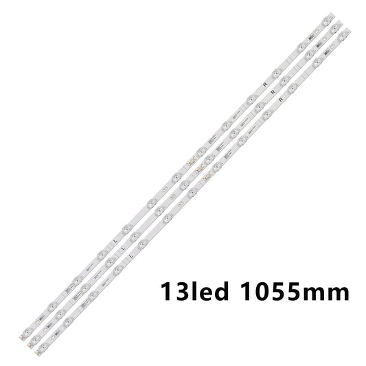 LED Backlight strip 13 leds for Hisense 55"TV 55R6E3 55R6040G 55A7300FTUK 55H78G HD550X1U82-L1-2019061101 LB5500P V0 LB5500Q V0