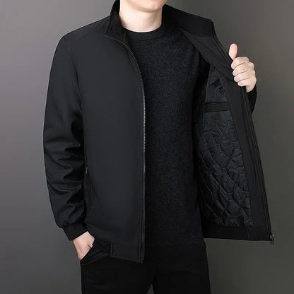 TFETTERS Brand 8XL Winter Big Jacket Men 2026 Fleece Lined Thick Warm Stand Collar Business Cotton Parka Coat Male Erkek Mont