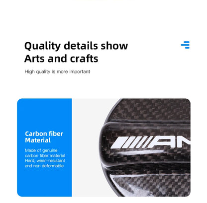 Car Fuel Tank Cap Cover Frosted Aluminum Alloy Lid Auto Accessories For Mercedes Benz AMG A B C E G C260 E300L A200L GLC300 CLA