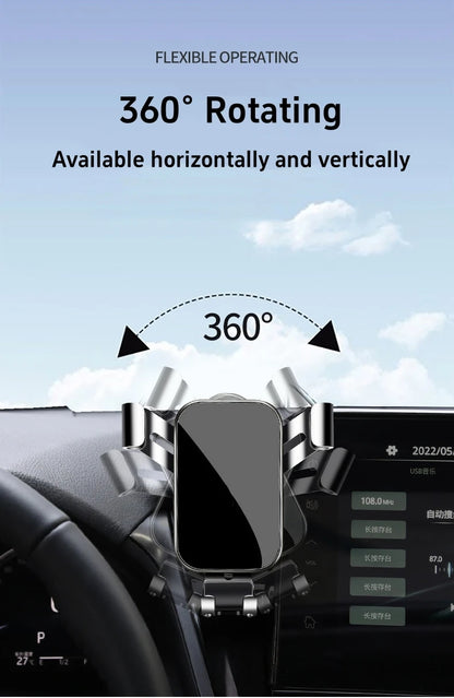 For Honda Civic 11th Gen 2022 2023 Car Phone Holder 9 inch Screen Mobile Phone Holder GPS Bracket Car Mount Car Accessories