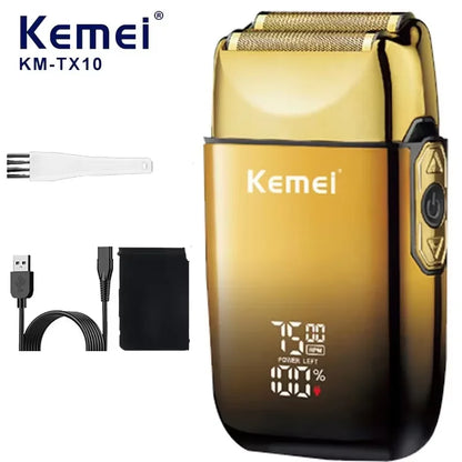 Kemei KM-TX10  KM-709A T9 Professional Electric Hair Clippers Beard Clipper Rechargeable Men's Shaver Hair Trimmer Kit Men