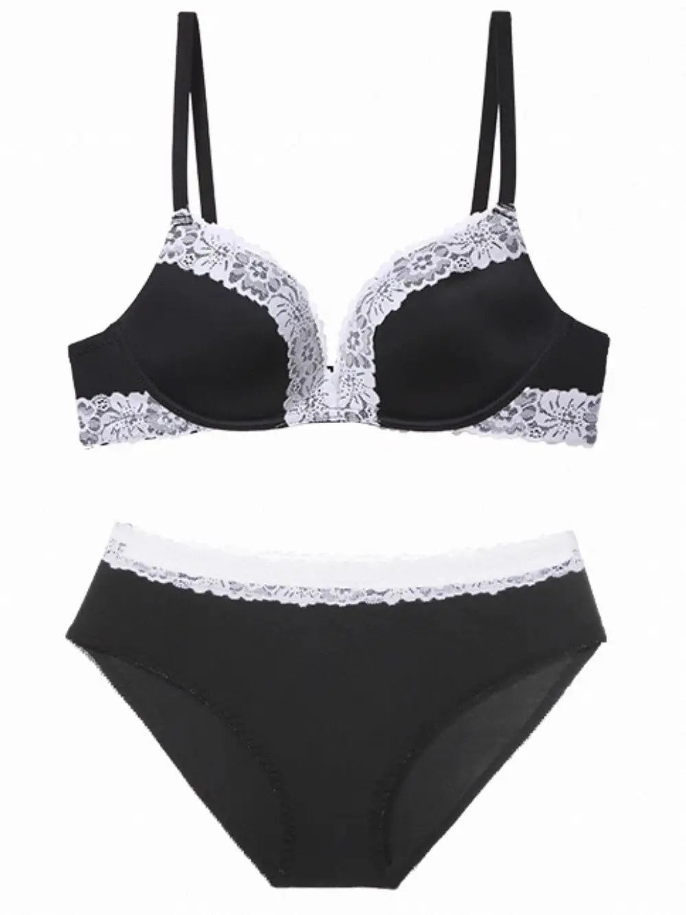 Ladies Comfort Gathering Wireless Bra A To C Cups, Soft Lace Alluring Style, Natural Bust Enhancement for Petite Figures, S-XL