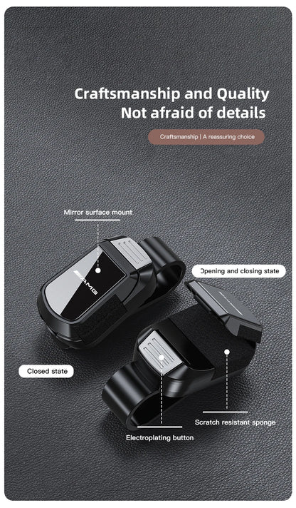 Car Sun Visor Glasses Clip Sunglasses Storage Bracket For Mercedes Benz AMG A B C E G CLA W211 W203 W204 W210 W124 C300 C260