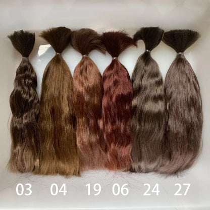 witdiy/23-26cm/mohair doll hair/organic hair/mohair hair bundles/Schengen hair/reborn doll wig/Blythe hair/mohair wig