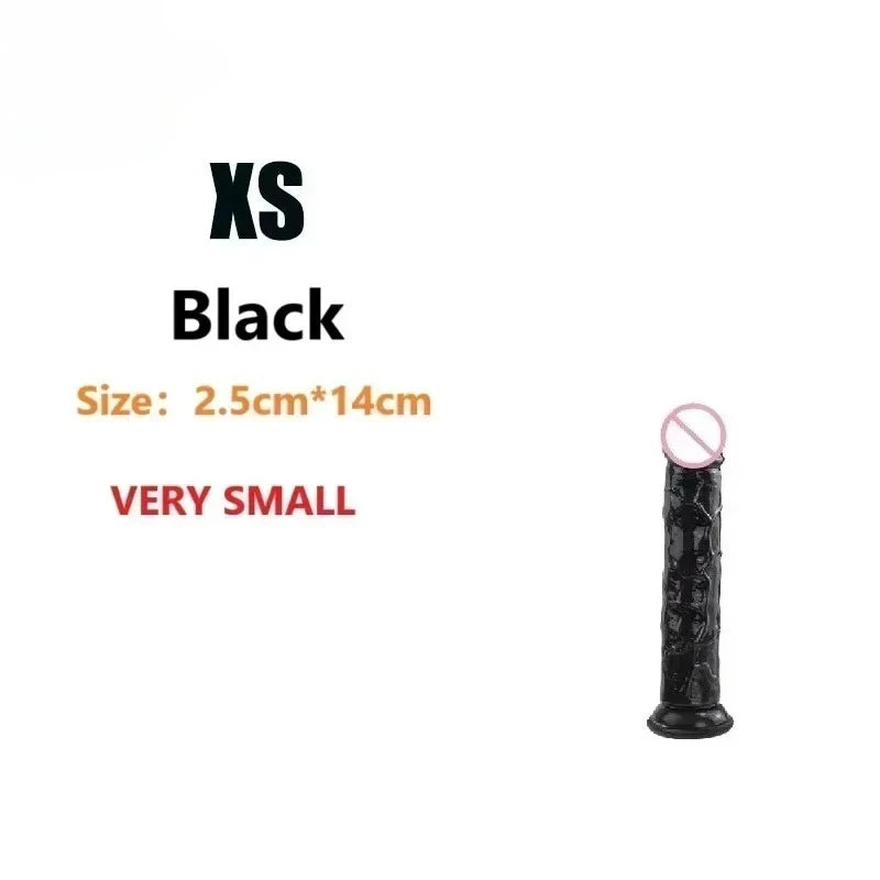 Dildos Sex Toys Dick Cheap Soft Female Vagina Clitoris Anal Masturbators Penis with Suction Cup 5 Colors Consolador Dildo Gode