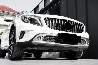 XVIP Chrome Diamonds Style Racing Grille For Mercedes Benz GLA-Class X156 GLA180 GLA200 GLA250 2014-2016 GTR Style Bumper Grille