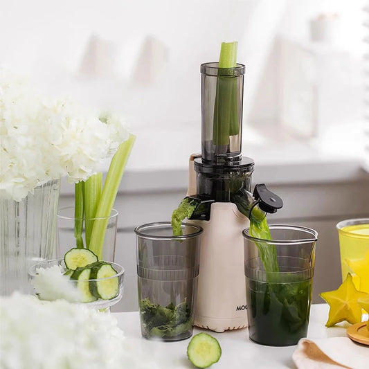 Mokkom Mini Slow Juicer Household Full-automatic Small Multifunctional Residue Juice Separation Fruit Mini Frying Juicer