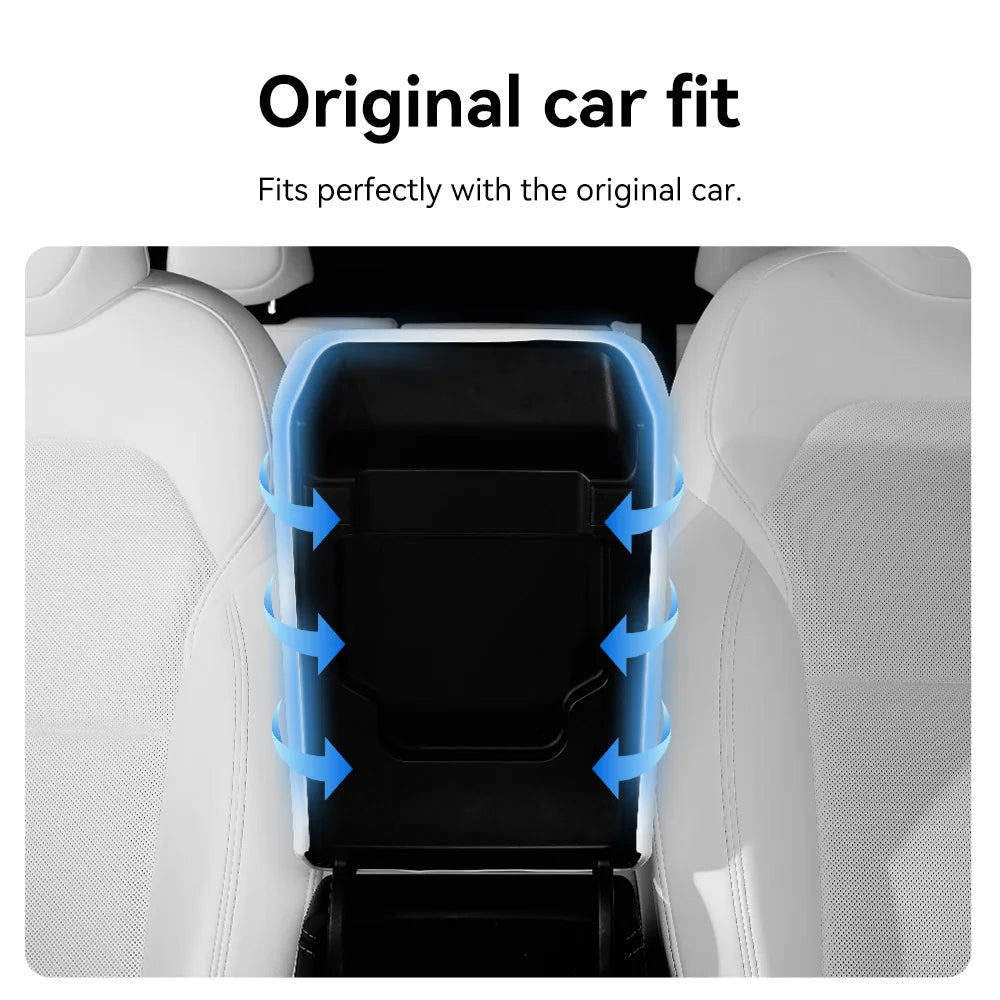 YZ  For Tesla Model Y YL Juniper Model 3 Highland TPE Armrest Cover Soft Case Center Arm Rest Pad Anti-scratch 2026 Accessories