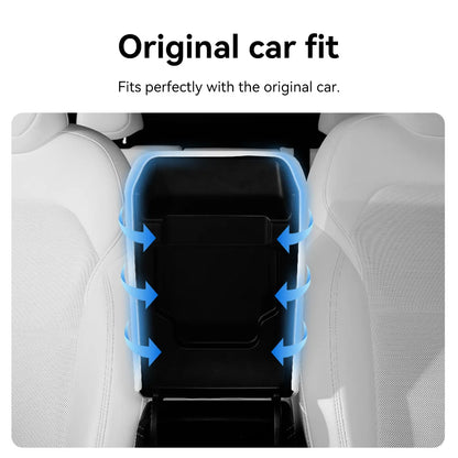 YZ  For Tesla Model Y YL Juniper Model 3 Highland TPE Armrest Cover Soft Case Center Arm Rest Pad Anti-scratch 2026 Accessories