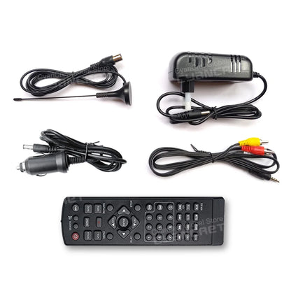 LEADSTAR 14 Inch HD Portable TV DVB-T2 ATSC ISDB-T tdt DTT Digital Analog Television Mini Small Car TV Support MP4 AC3 SD Card