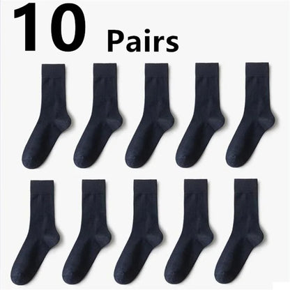 5/10 Pair male Non Binding Diabetes Socks Comfortable Breathable Socks Suitable For Elderly Man For Fat Feet Men Plus Size 39-48