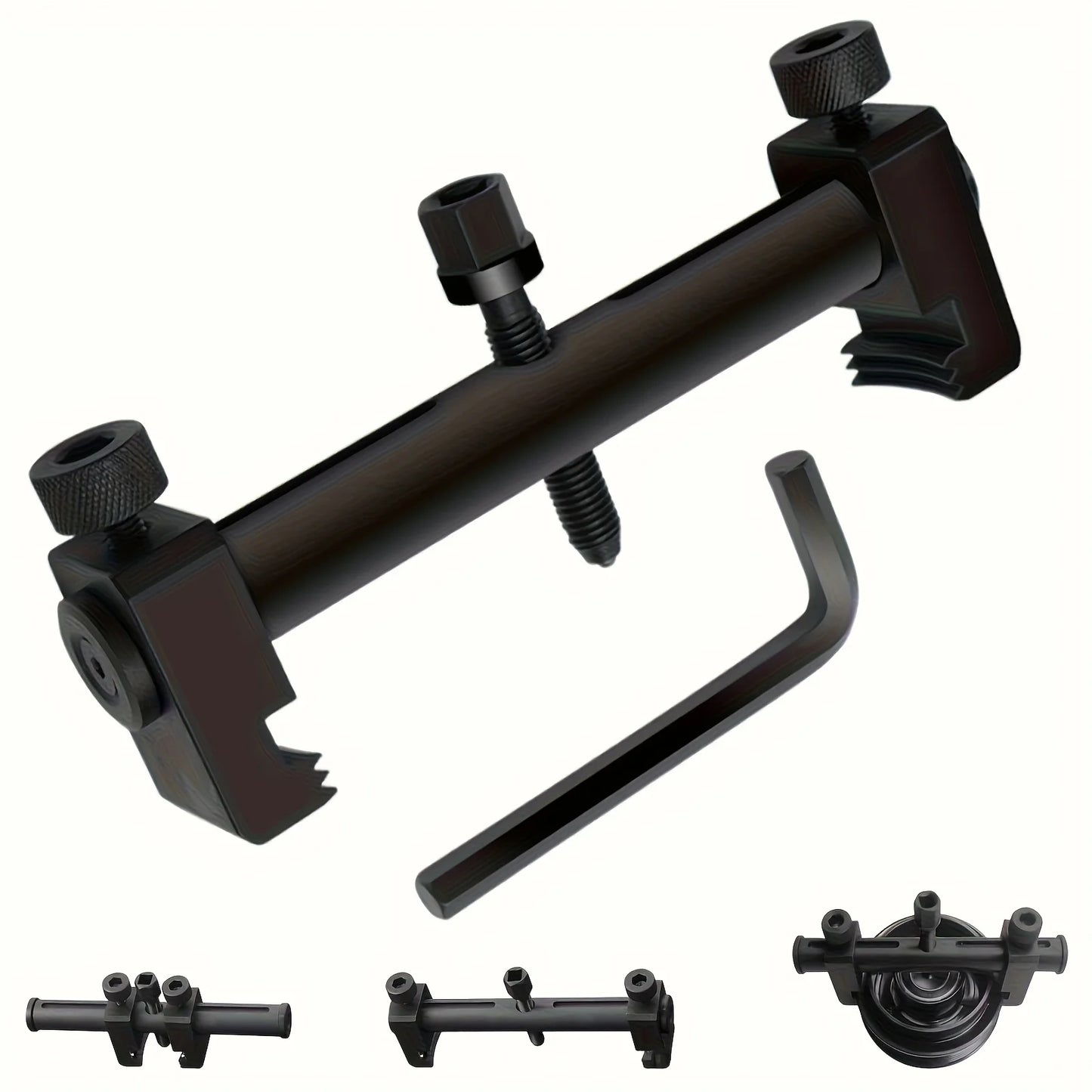 Universal Ribbed Pulleys Pullers For Ribbed Drive Pulley Crankshaft Tool Crankshaft Remover Adjustables 40mm -165mm Engine Tool