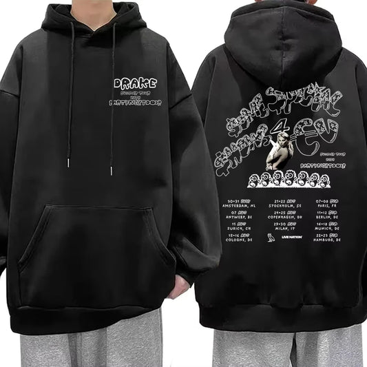 Rapper Drake Europe Tour with PARTYNEXTDOOR Hoodie SSS4U Some Sexy Songs 4 U Hoodie Men Women Hip Hop Fashion Vintage Sweatshirt