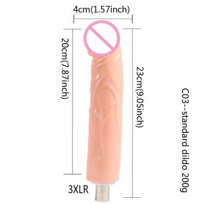 Dildo-Entry-Level Sex Machine A2/F2/F3 Accessories 3XLR Accessories Dildos Suction Cup Sex Products For Women And Men