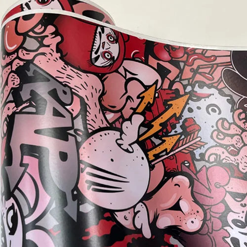 20/30/40/50/58X152CM Premium Graffiti Stickerbomb Vinyl Wrap Car Motorcycle Scooter Bike Wrapping Covers Decal Film
