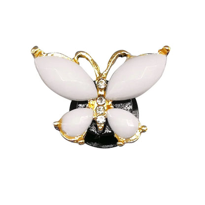 1pcs Designer Butterfly Metal Shoe Charms Bees Dinosaurs Foxes Luxury Decorations for Shoe Accessorie Crab Pins for Women Girls