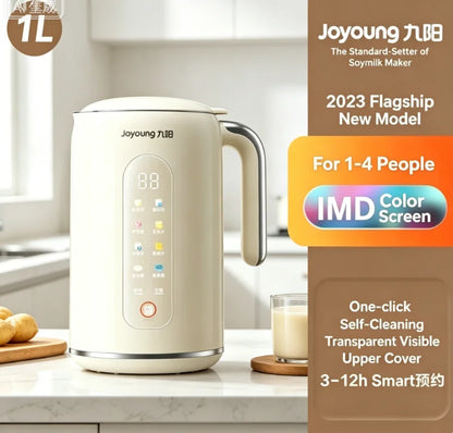 220V Joyoung Multifunctional Soy Milk Maker, New Model Automatic No-cook Residue-free Wall Breaker Blender FA