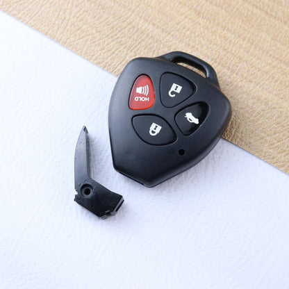 Upgrade Changes Car Key Shell for Toyota RAV4 Wish Camry Hiac Corolla Hilux Fortuner Yaris 2014 Car Key Fob Shell Case Housing