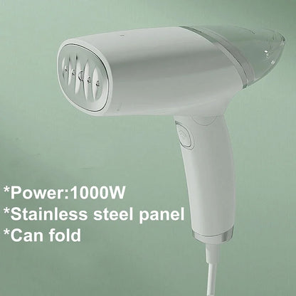110V/220V Foldable Steam Iron Garment Steamer Portable Handheld Iron Small Household Steamer For Clothes Ironing Travel 1000W