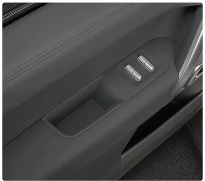 For Chery ICAR V27 2026 Silicone Cup Holder Mat Wireless Charging Anti Slip Pad Tailgate Storage Box Interior Accessories Kit