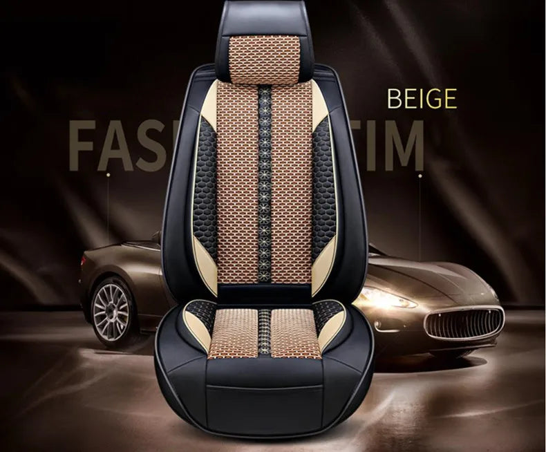 Full set car seat covers + Steering wheel cover for Haval M6 2025-2023 Top quality breathable seat cushion seat case for M6 2024